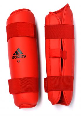 Gebeurt Theoretisch Draaien Adidas WKF scheenbeschermer (rood) | Vechtsportwinkel