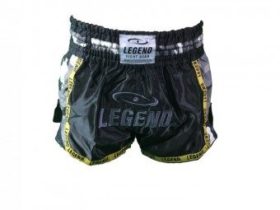 Legend kickboks broekje (Camo grijs) XS