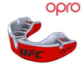 UFC OPRO Goud Rood Metal/Zilver