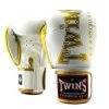 Twins kickbokshandschoenen BGVL-8 (Wit / Goud)