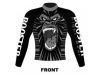 Booster Rashguard "Monkey" (wit/zwart)