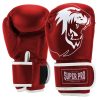 Super Pro Combat Gear Talent (kick)bokshandschoenen Rood/Wit