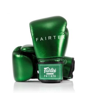 Fairtex (kick)bokshandschoenen Metallic