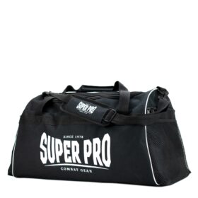 Super Pro Gym Sporttas (Zwart / Wit) | 67x36x36 cm