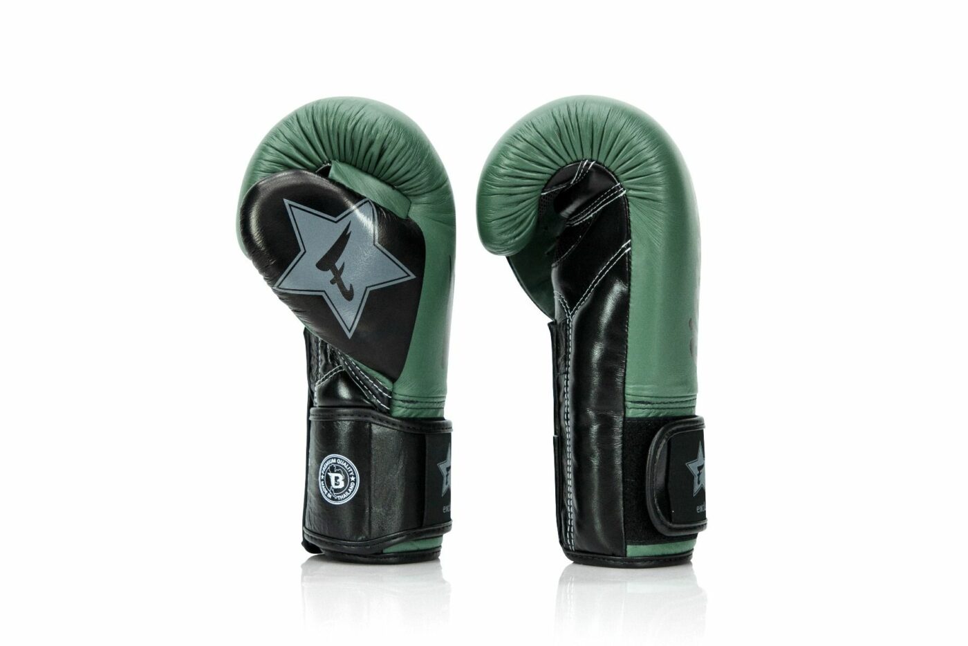 Fairtex X Booster bokshandschoenen BG V2 (Groen / Zwart / Metallic Grijs)