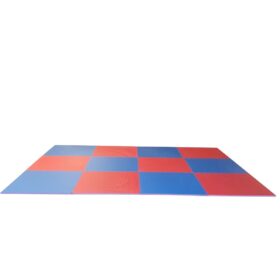 Puzzelmattenset 2 cm. rood/blauw 12 m2 - Tatami matten