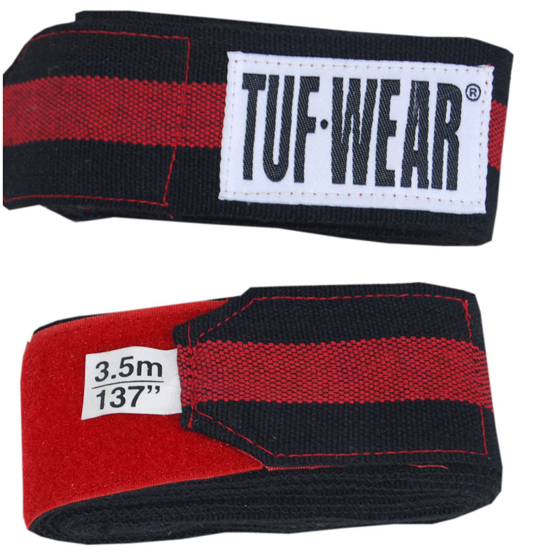 TUF Wear Bandage (Rood / Zwart)