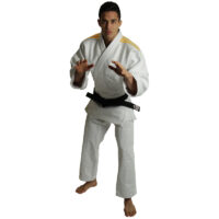 Adidas Judopak J690 Quest (Wit / Oranje)