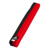 adidas Taekwondo Poomband (Rood / Zwart)