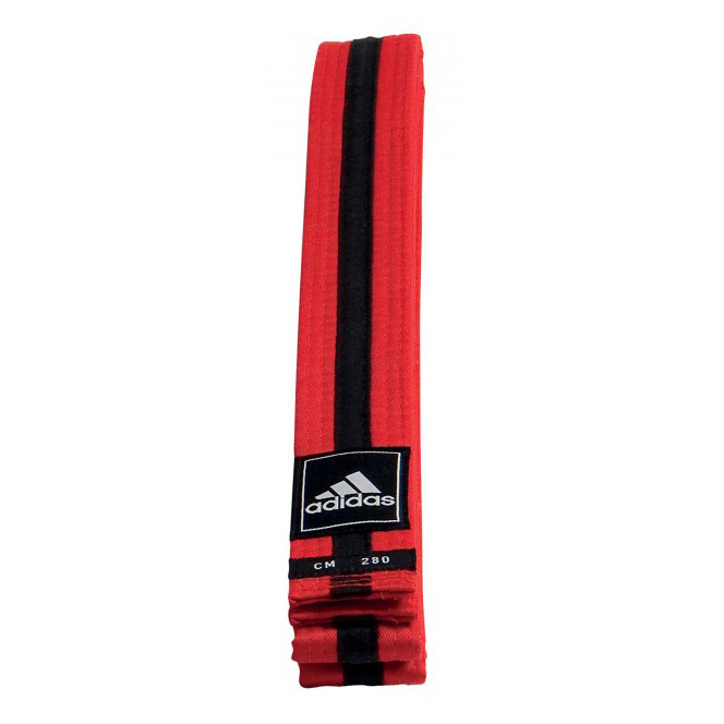 adidas Taekwondo Poomsae Band (Rood / Zwart)