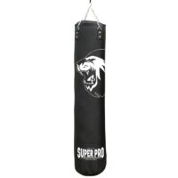 Super Pro Combat Gear Bokszak Pro Luxury Lion Logo 150 cm (Zwart)