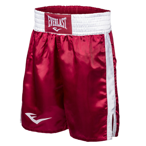 Everlast Boxing Trunks 23 In (Rood/Wit)