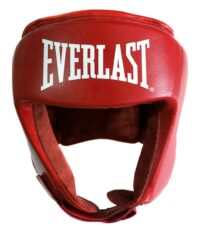 Everlast Amateur Competition Headgear (Rood)