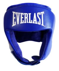 Everlast Amateur Competition Headgear (Blauw)