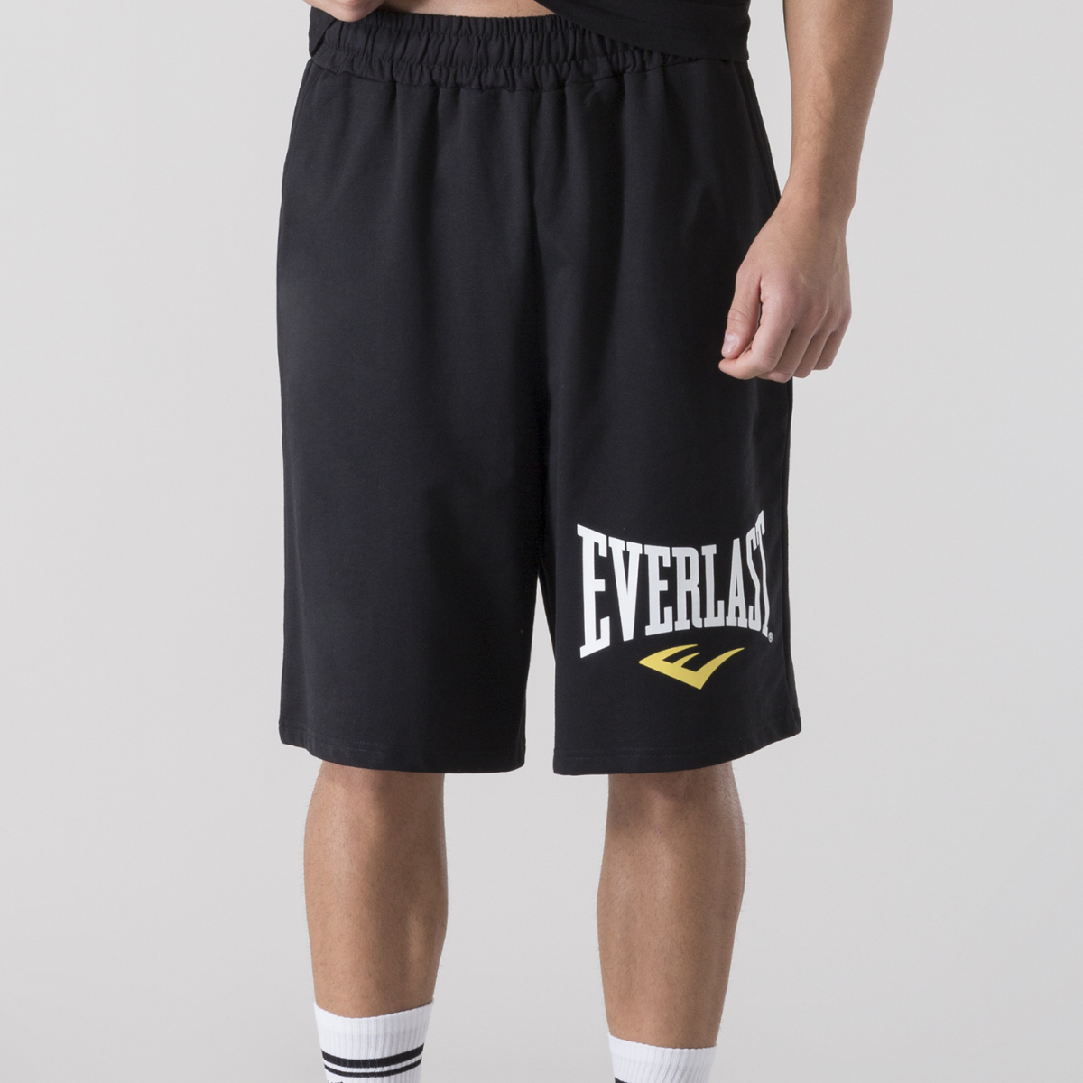 Everlast Logo Shorts Zwart