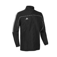 adidas Team Track Trainingsjack , zwart - wit