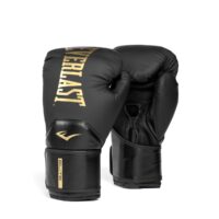 Everlast Elite 2 Boxing Glove (Zwart/Goud)