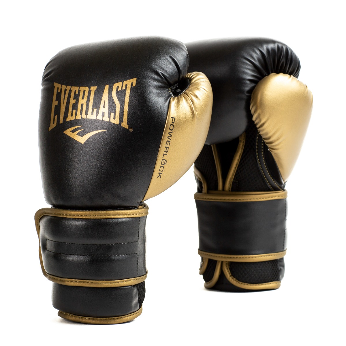 Everlast Powerlock 2r Training Glove (Zwart/Goud)