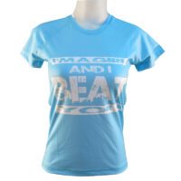 Victory Sports T-shirt I'm A Girl And I Beat You