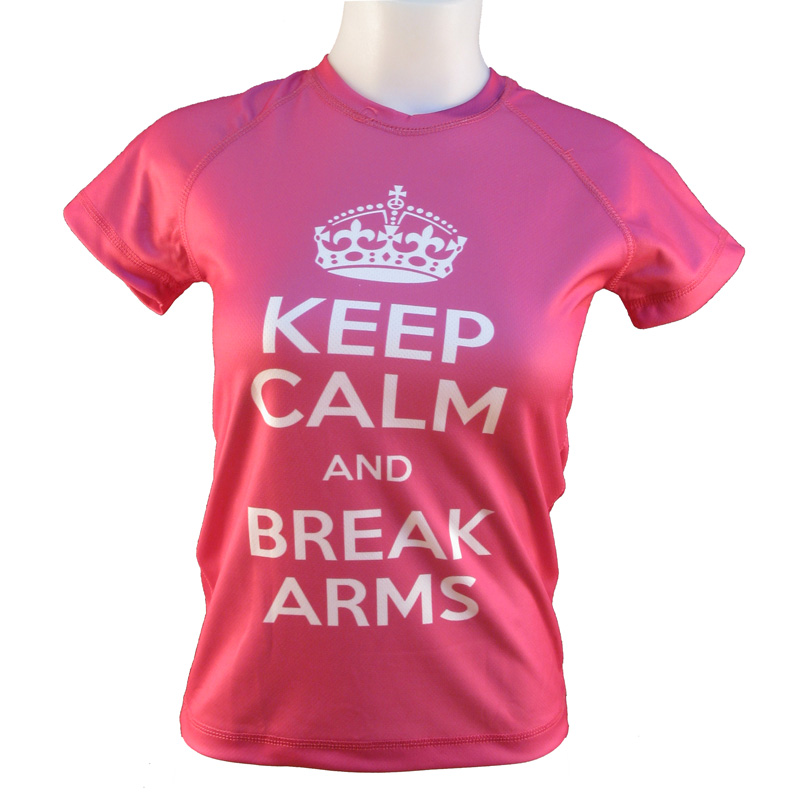 Victory Sports T-shirt Keep Calm And Break Arms