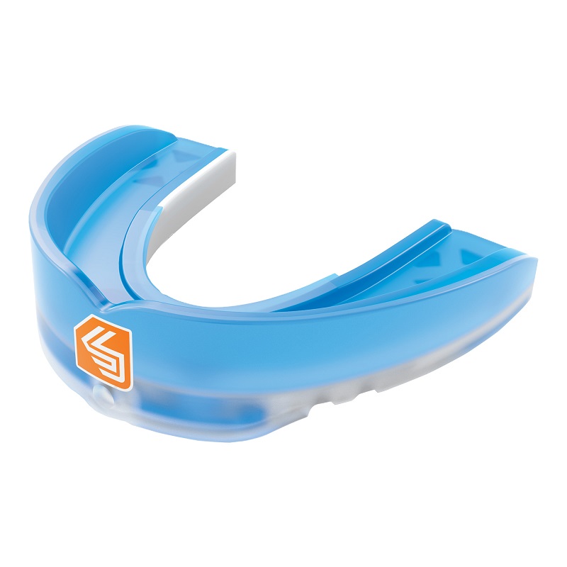 Shock Doctor Gebitsbeschermer Nano 3d Junior, blauw - transparant