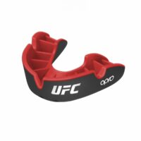 UFC OPRO x Gebitsbeschermer Silver-Edition V2 Zwart/Rood Junior