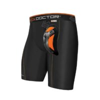 Shock Doctor Compression Short Met Ultra Carbon Flex Cup Kruisbeschermer