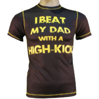 Victory Sports T-shirt I Beat My Dad With A High-kick