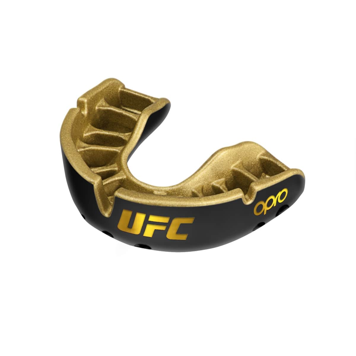 UFC OPRO x Gebitsbeschermer Self-Fit Gold-Edition V2 Zwart/Goud Junior