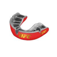 UFC OPRO x Gebitsbeschermer Self-Fit Gold-Edition V2 Rood/Zilver Junior