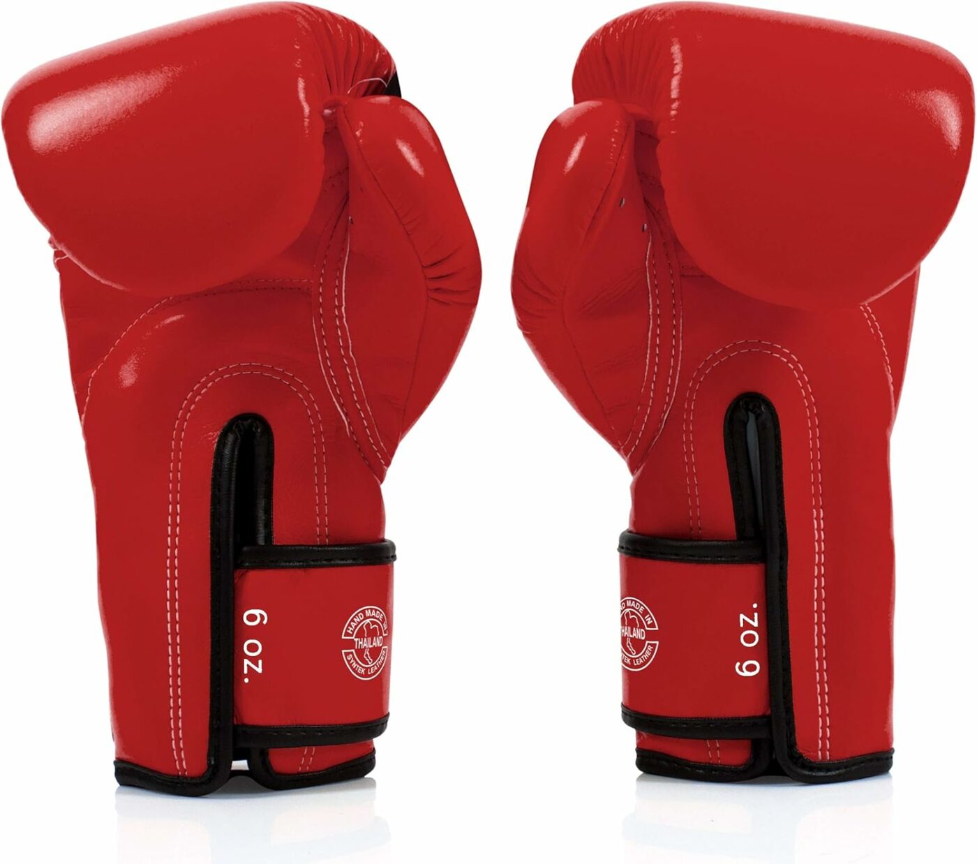 Fairtex (kick)bokshandschoenen Improved Fit (rood)