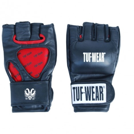 TUF Wear Mma Pro Contest Grappling Handschoenen 4 Oz Leder