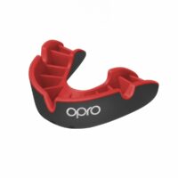 Opro Gebitsbeschermer Self-Fit Silver-Edition V2 Zwart/Rood Junior